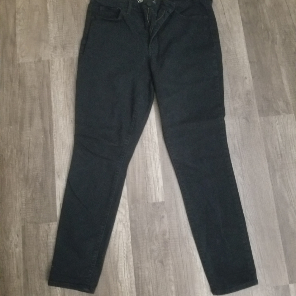 High rise skinny jeans